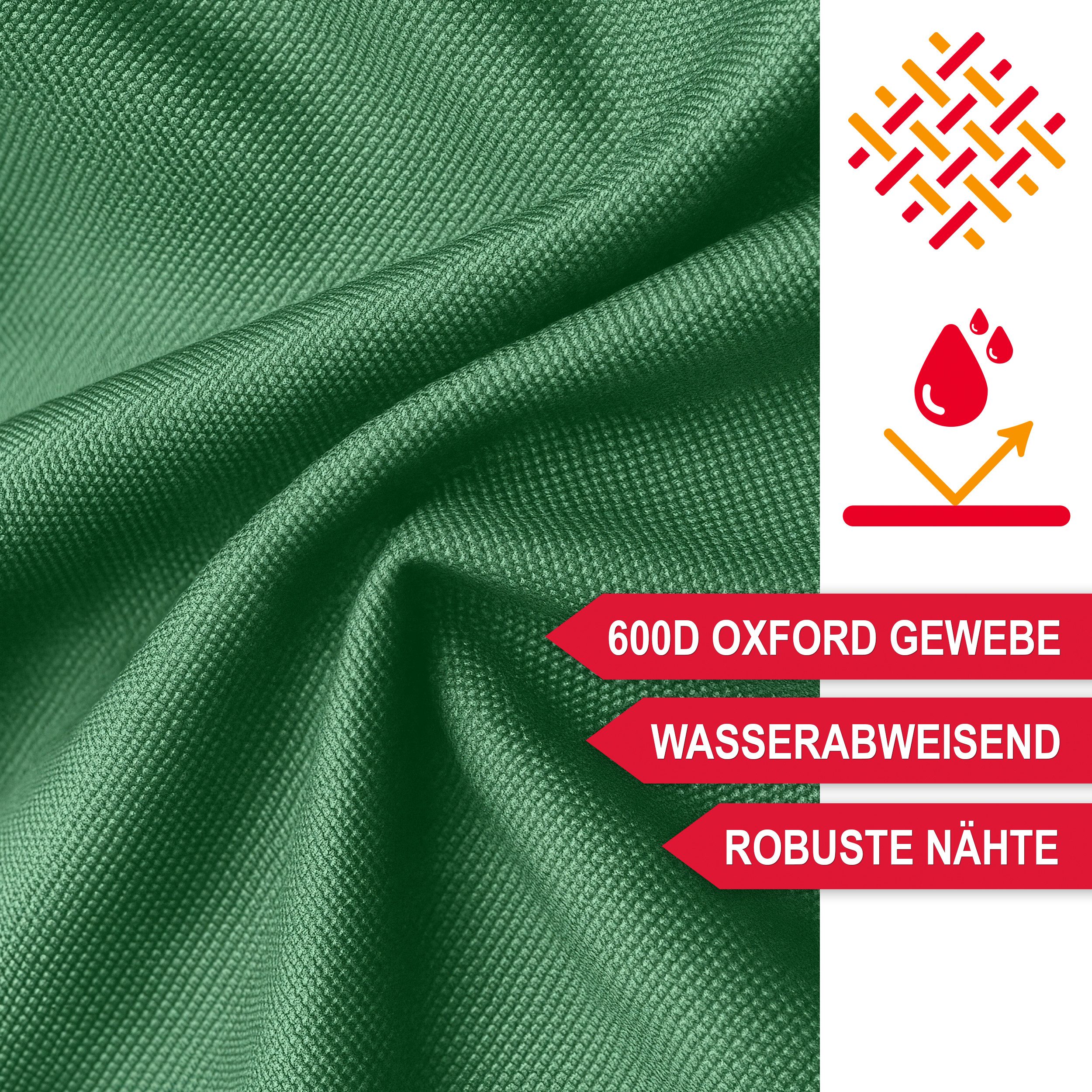 Onbest Aufbewahrungstasche Weihnachtsbaum Christbaum künstlicher Baum Tasche mit 5 Karten, Wasserabweisend, Reißverschluss, XXL, 600D Oxford – Bild 5 von 5