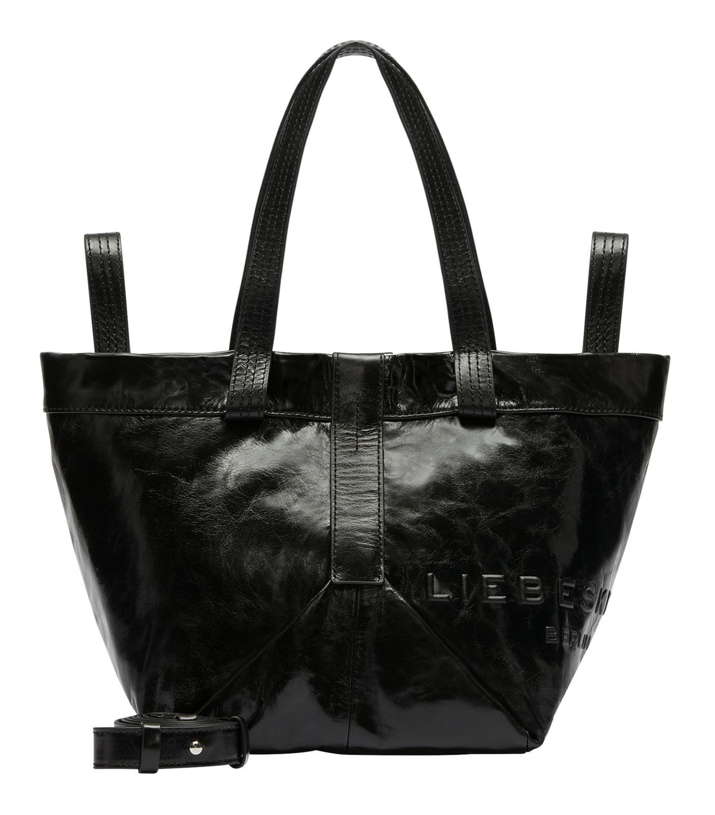 Schultertasche Elvira Paper Touch Crinkle