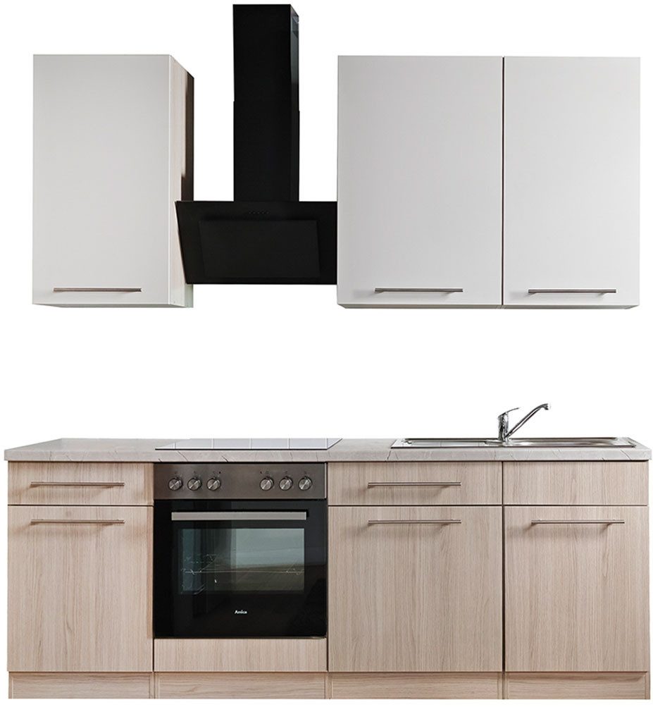 wiho Küchen Küche Filo, wahlweise mit E-Geräten, Breite 220 cm