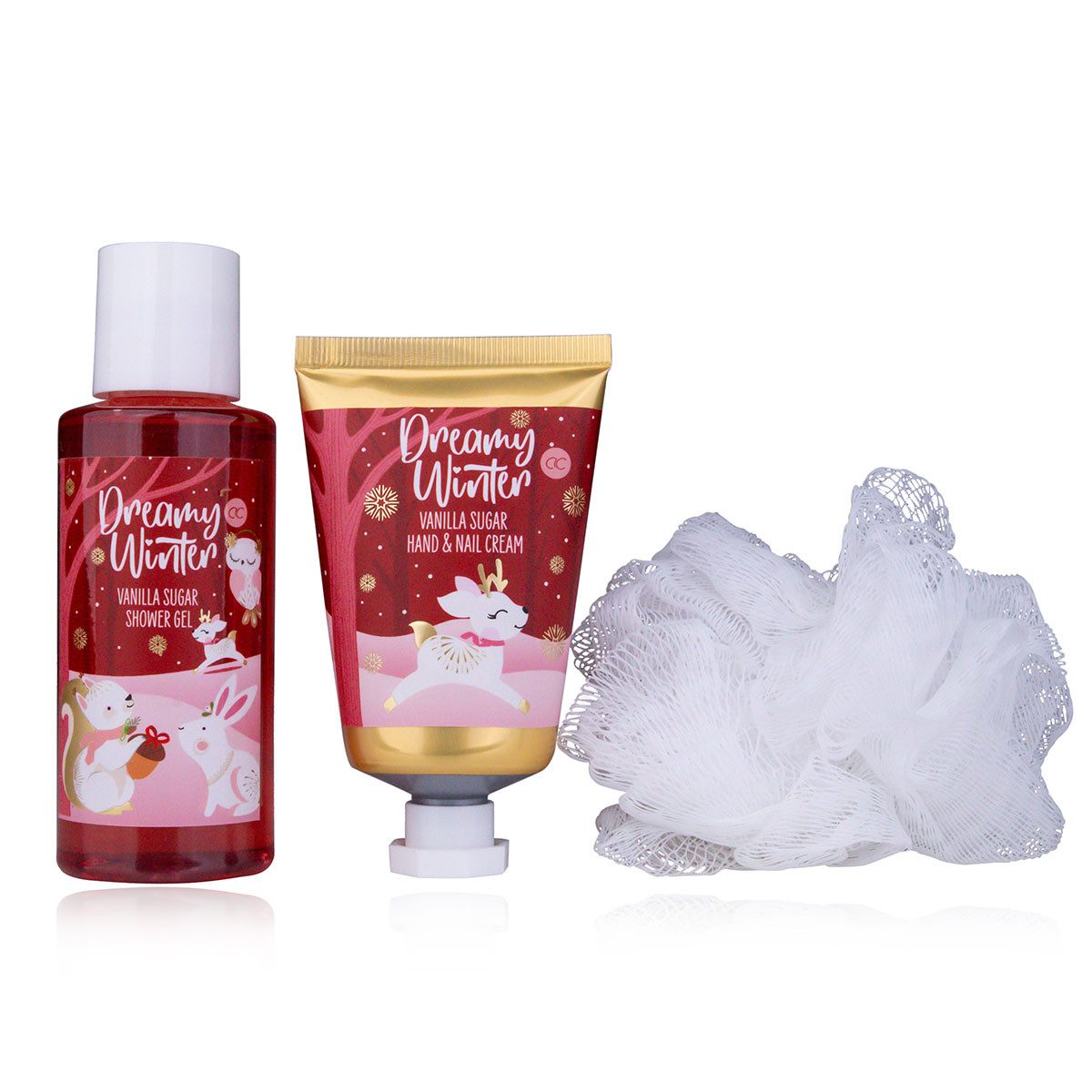 ACCENTRA Duschgel Badeset DREAMY WINTER, 3-tlg.