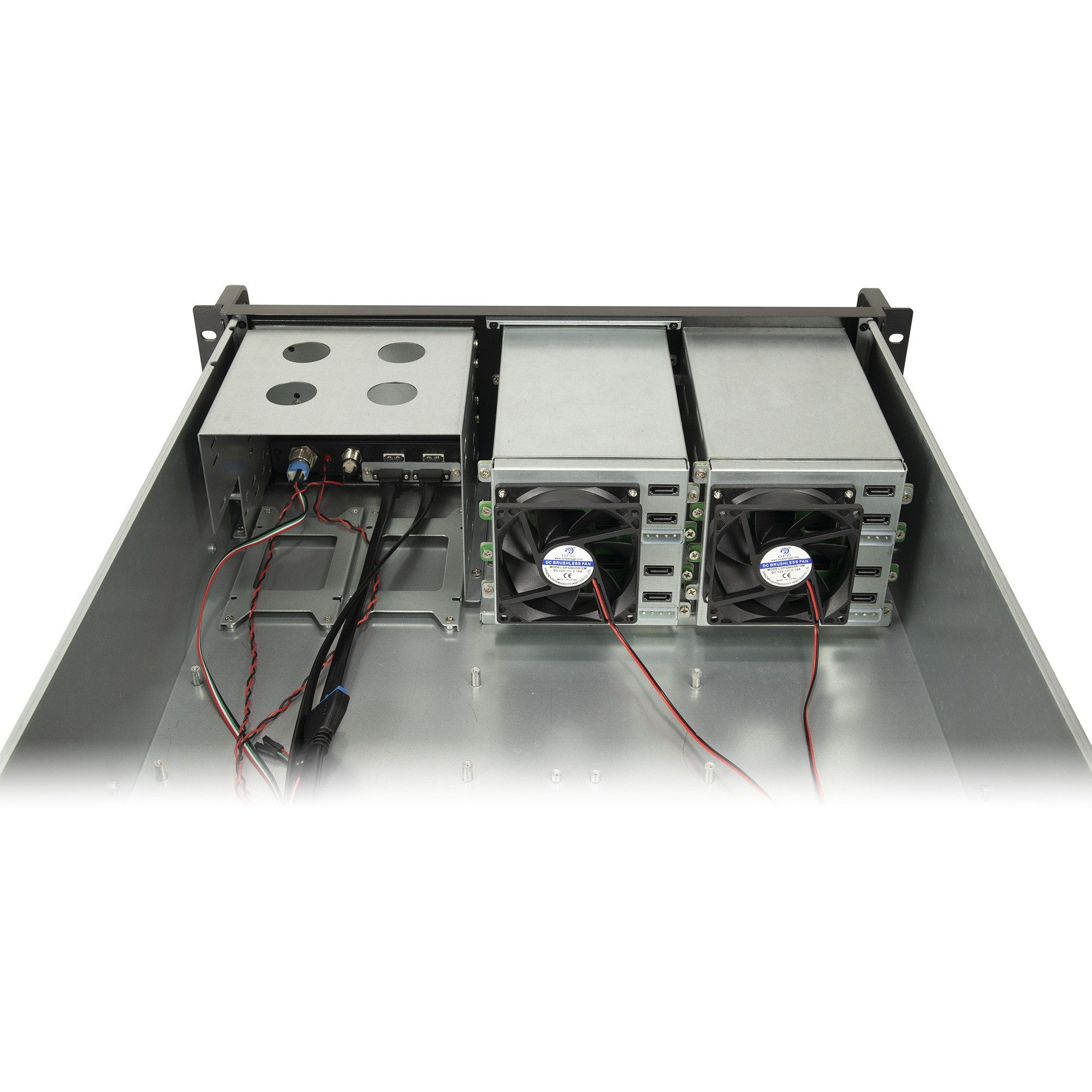 Inter-Tech PC-Gehäuse Inter-Tech IPC 3U-3508, Server-Gehäuse, (3