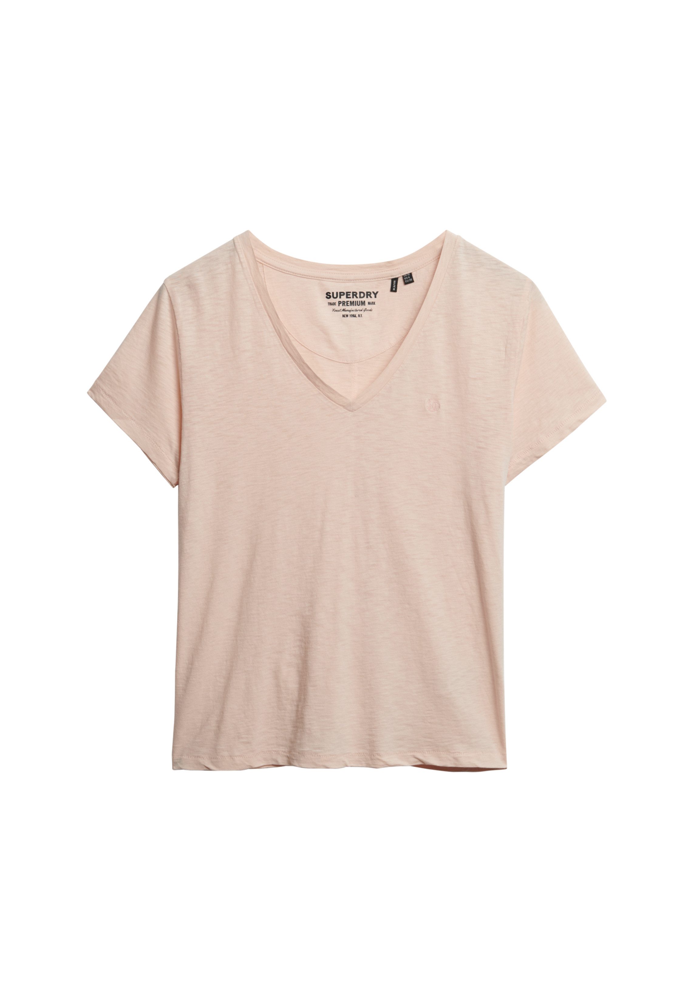 Superdry T-Shirt STUDIOS SLUB EMB VEE günstig online kaufen