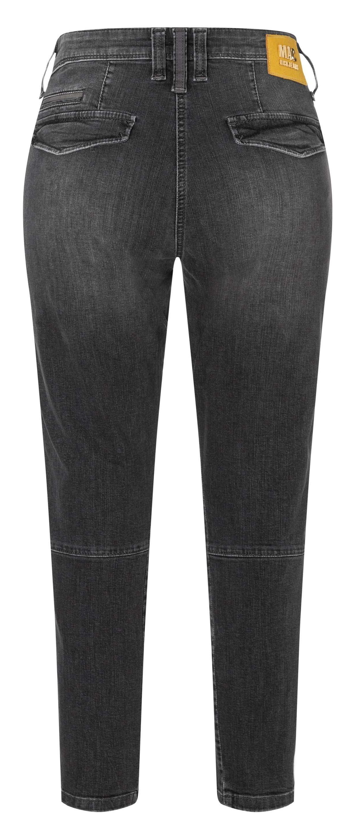 MAC grey RICH schwarz used black MAC D928 2377-97-0398L Stretch-Jeans