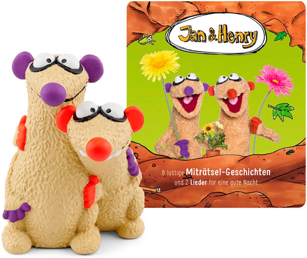 tonies Hörspielfigur Jan & Henry - 8 Rätsel und 2 Lieder