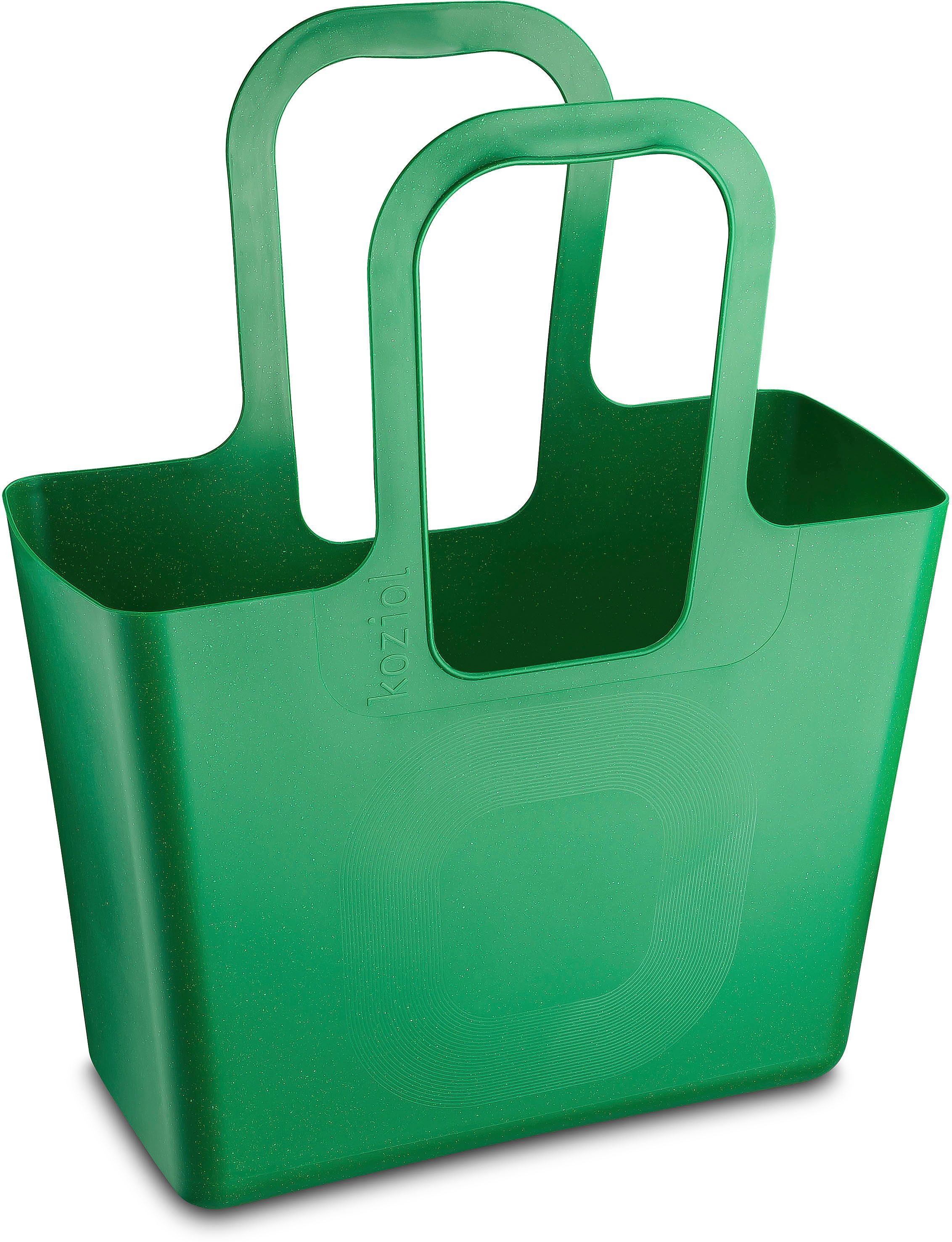 KOZIOL Shopper XL (1-tlg), Kunststoff, 100% recycelbar, melaminfrei, 100% CO² neutral produziert!