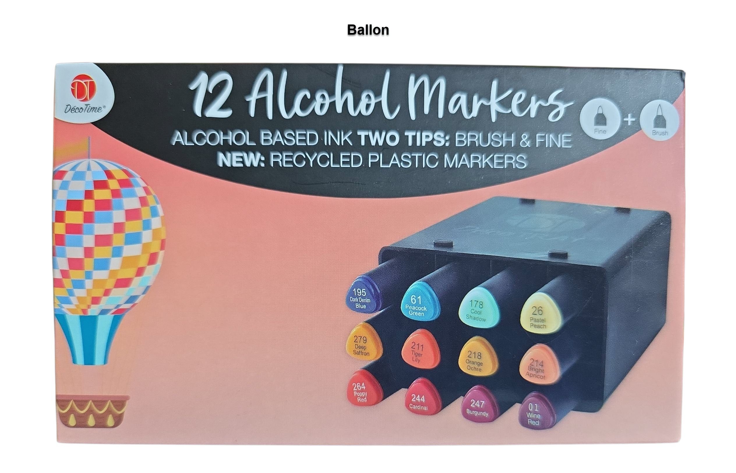 Spectrum Маркеры Twinmarker 12 Stück verschiedene Вариантыn, (12-tlg)