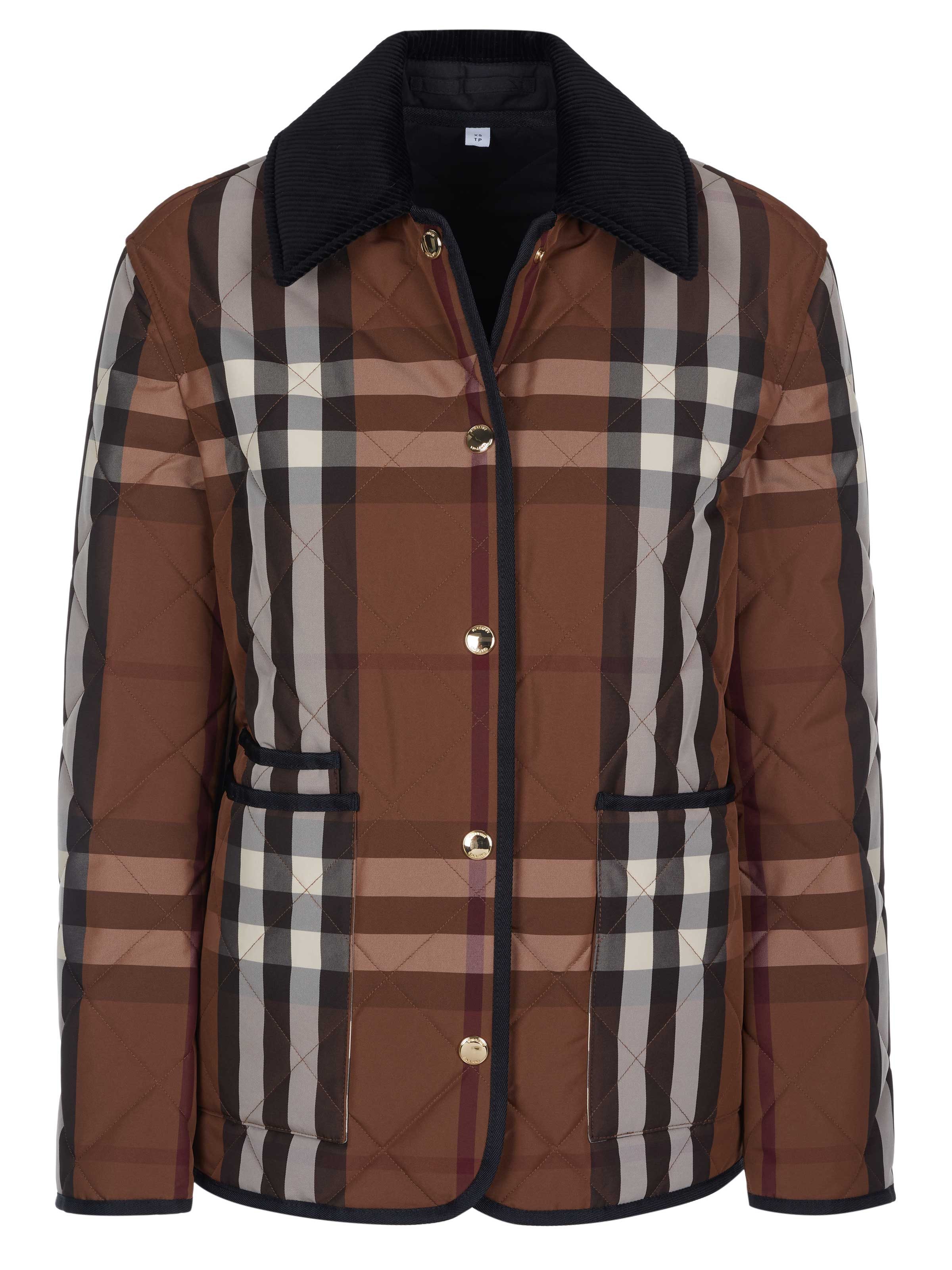 BURBERRY Steppjacke Burberry DRANEFELD Jacke braun