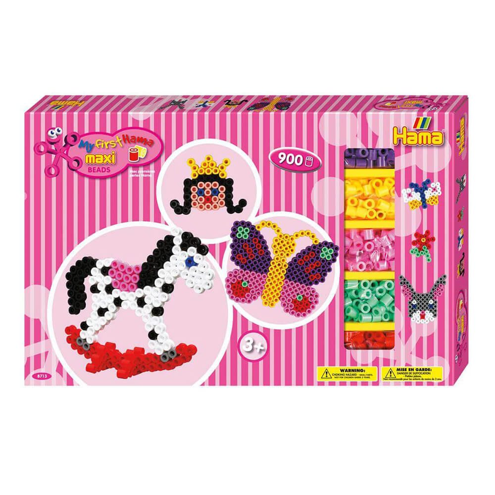 Hama Bügelperlen Hama Geschenkpackung rosa Maxi-Bügelperlen