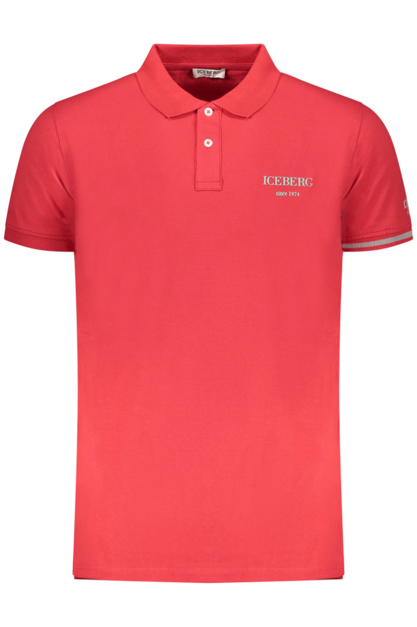 ICEBERG Poloshirt Stilvolles rotes Herren Poloshirt mit