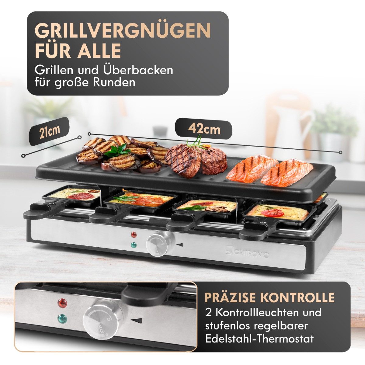 Clatronic Raclette RG 3757 - Bild 4