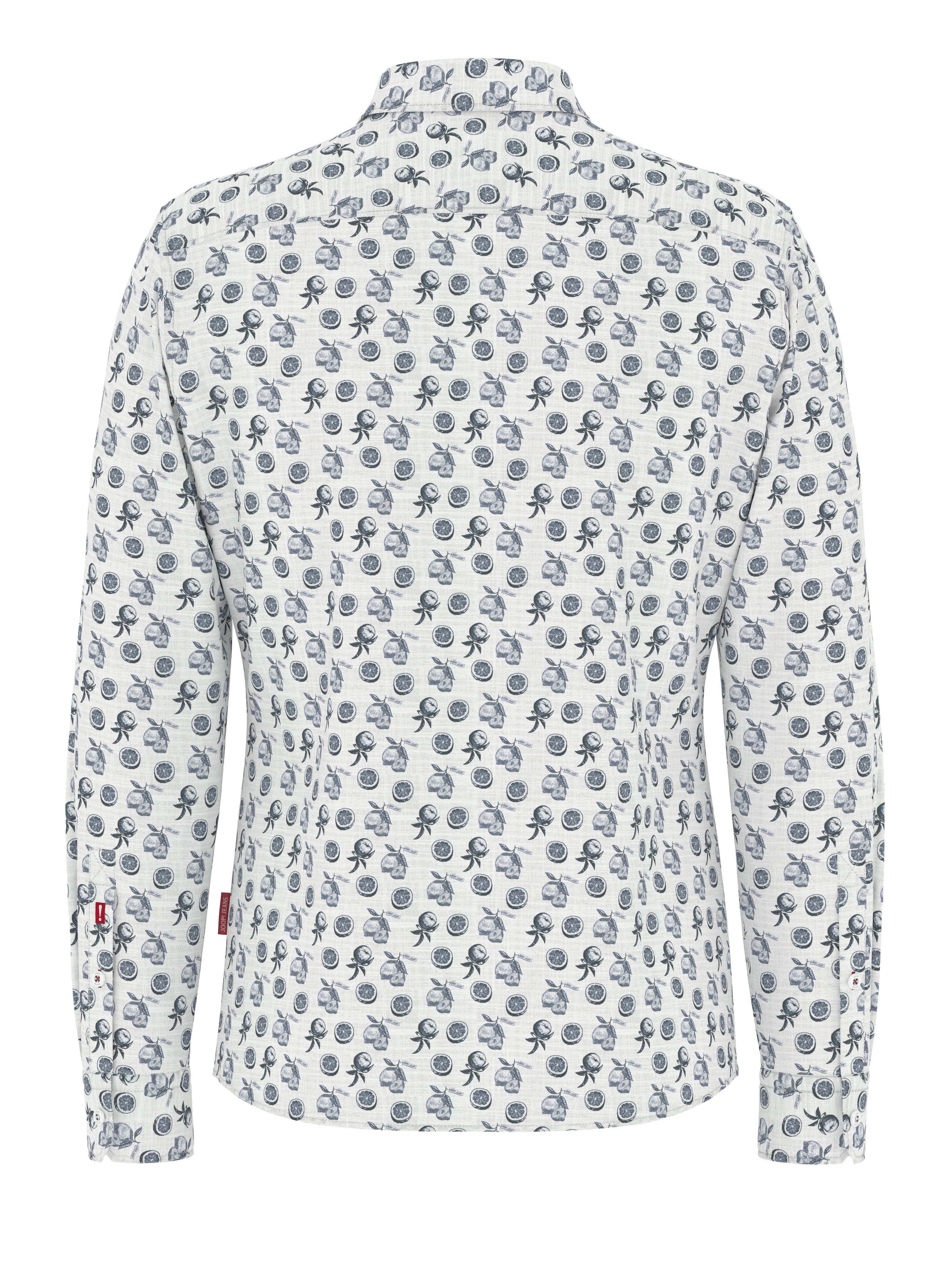 Joop Jeans Langarmhemd Hanson3-W Mit Rundhalsausschnitt günstig online kaufen