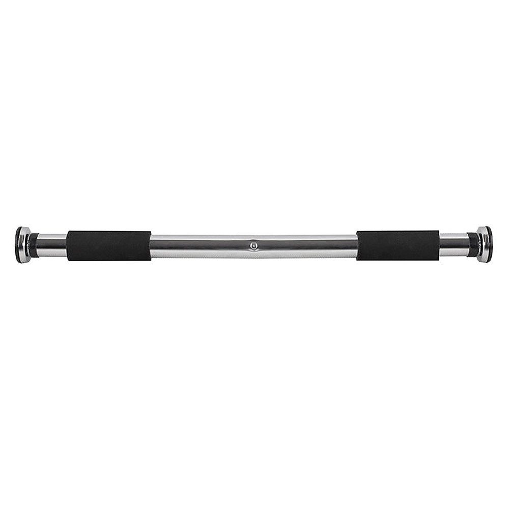 ONE FITNESS Klimmzugstange Türreck Reckstange Klimmzugtrainer (Spar-Set, 1-tlg., 62-100 cm verstellbar), Türmontage, Schaumstoffgriffe, 62-100 cm verstellbar