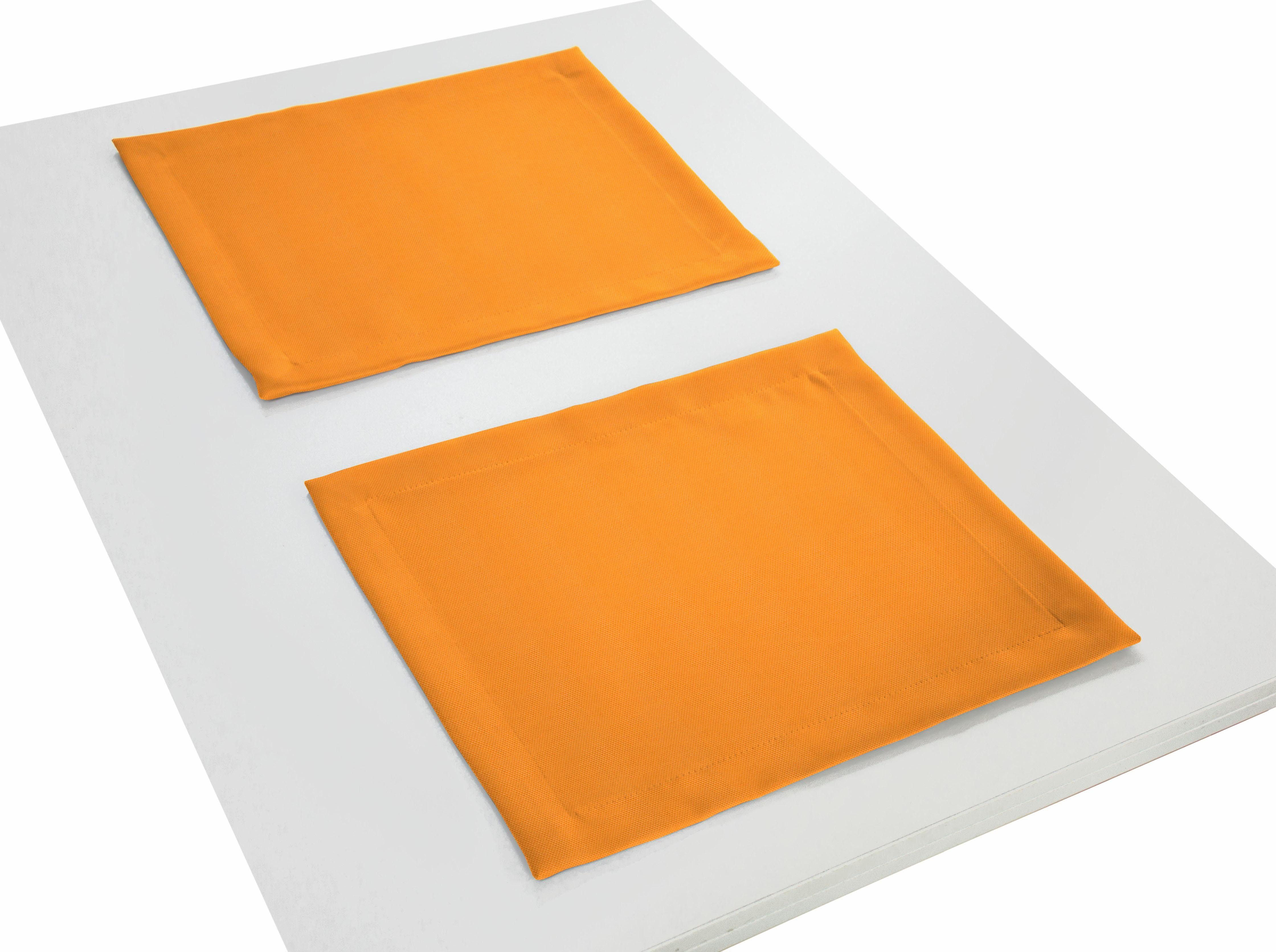 Platzset, WirthNatur, Wirth, (Packung, 2-St) orange