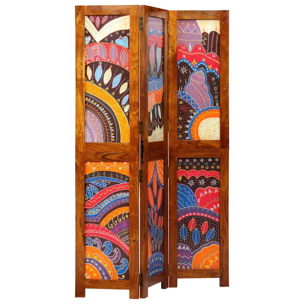 vidaXL Raumteiler Raumteiler Honigbraun 105 x 1,5 x 160 cm Massivholz, 1-tlg.