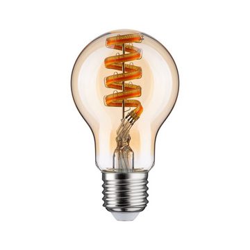 Paulmann LED-Leuchtmittel Smart Filament AGL 470lm 2200K-6500K gold 230V, 1 St., Tageslichtweiß