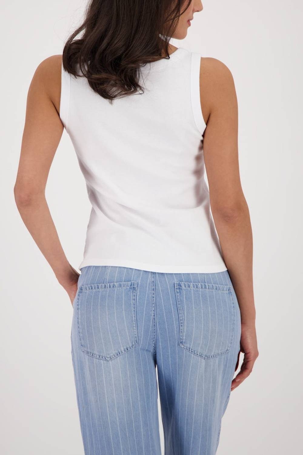 Monari Rundhalspullover 410722 elegant