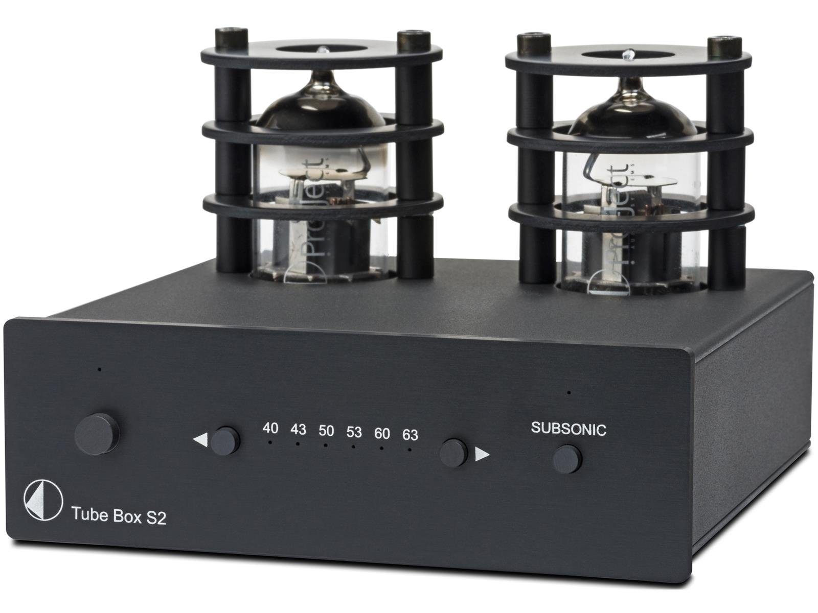 Pro-Ject Tube Box S2 schwarz Vorverstärker