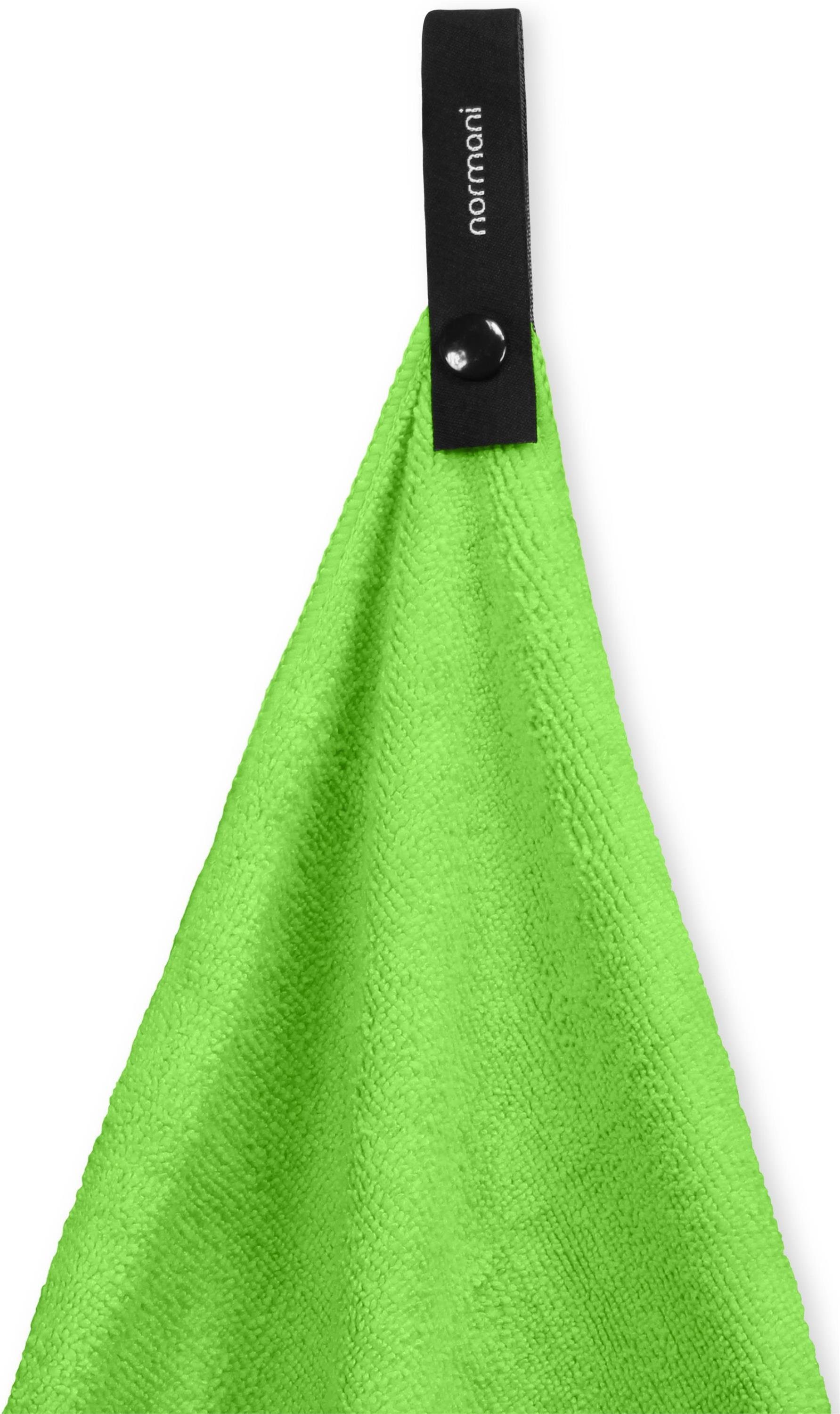 Grün normani 20x20 Reisehandtuch Terry, Mikrofaserhandtuch Polyester