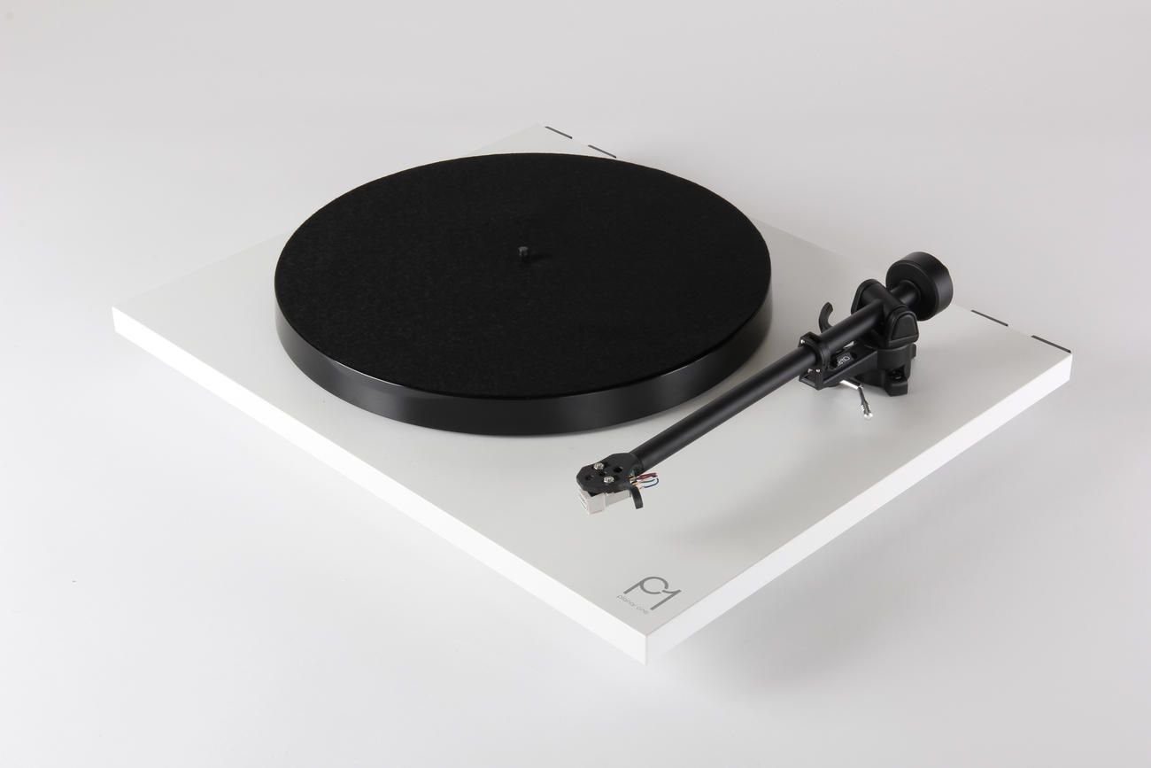 rega Rega Planar 1 Plus Plattenspieler Matt Weiß