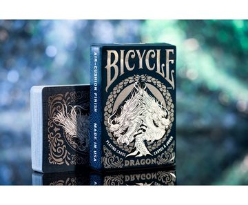 Cartamundi Spiel, Kartenspiel Bicycle Kartendeck - Dragon, Mit einzigartigem Air-Cushion®-Finish