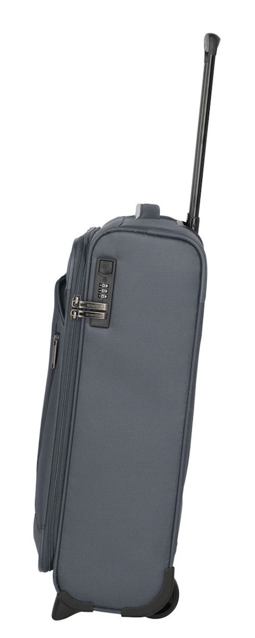 travelite Handgepäck-Trolley JETPACK Multi Light 2 Cabin, konzipiert für Condor & Ryanair, 4 Rollen, Weichgepäck-Koffer Handgepäck für die meisten gängigen Airlines