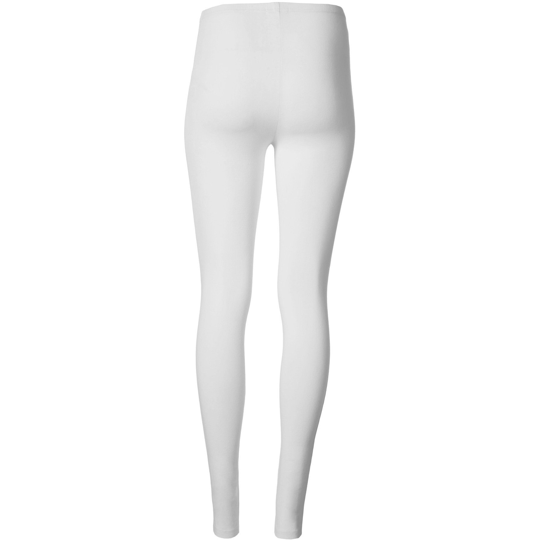 dressforfun Leggings Enghose, Für viele Outfits & Auftritte, Einfarbige Leggings für (Stretchhose, Konfektionsgröße XXL in weiß) Dehnbares und strapazierfähiges – Bild 5 von 5