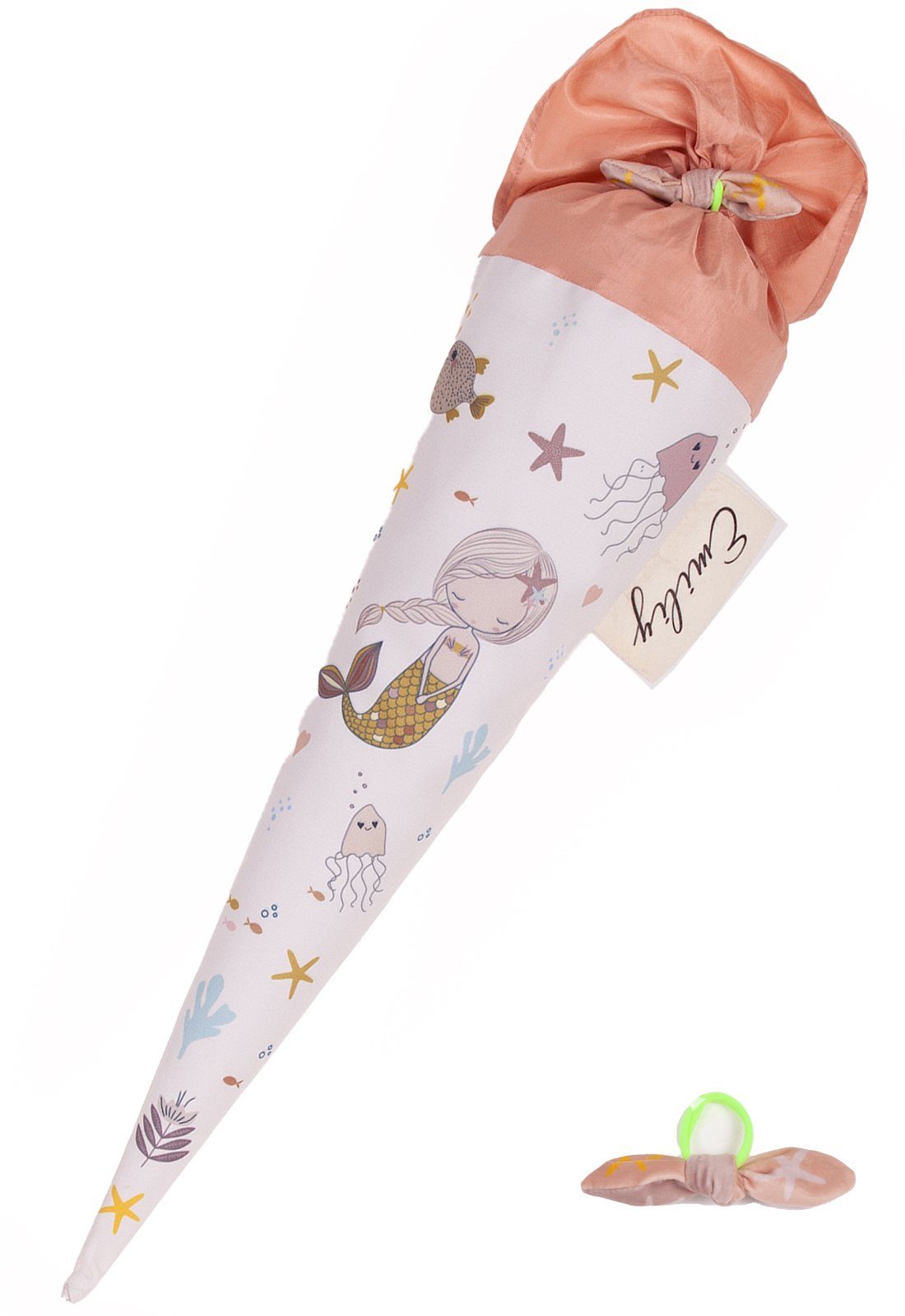 coopz Schultüte Meerjungfrau Rosa 70 cm - Personalisierung möglich