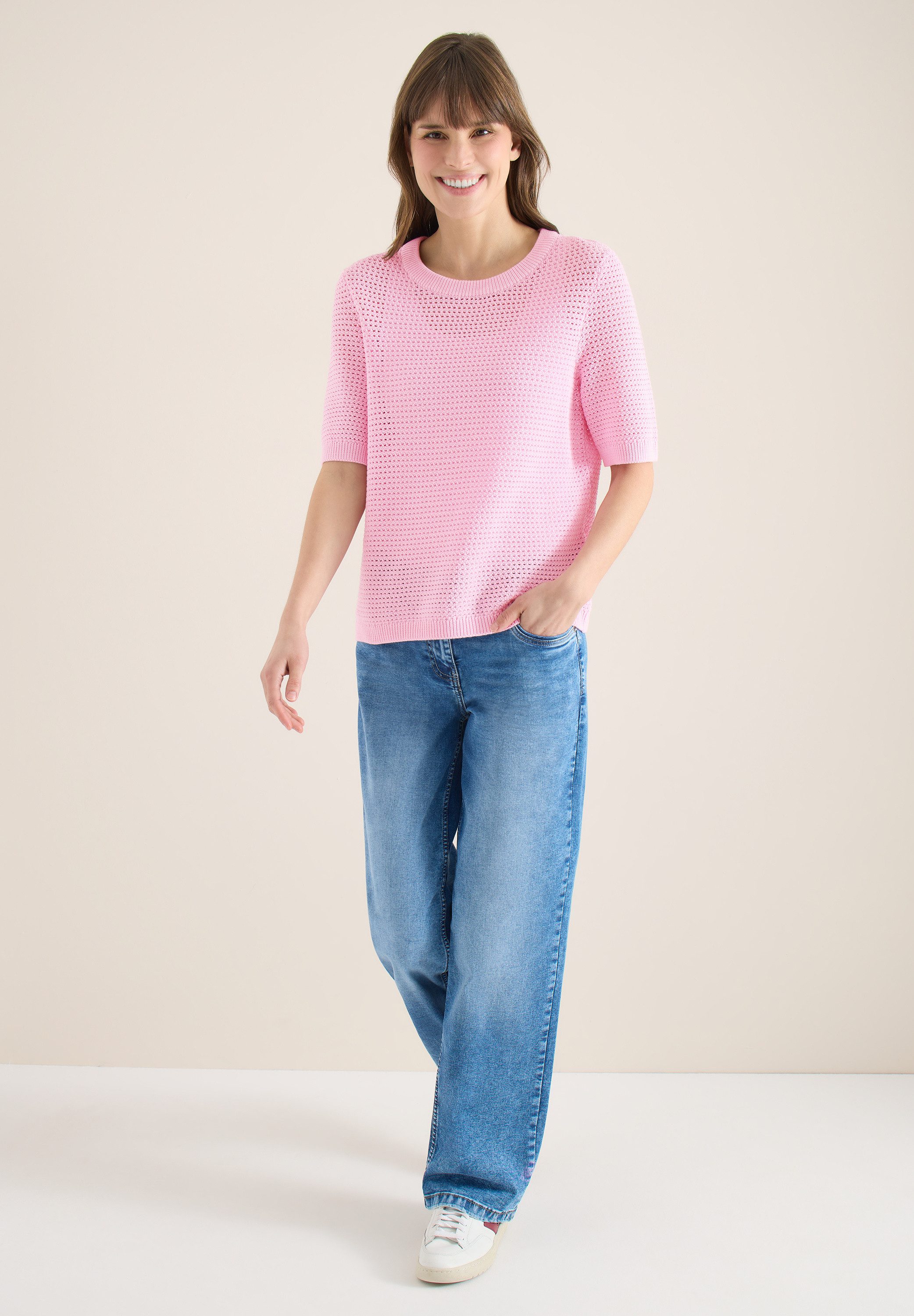 CECIL Cardigan aus reiner Baumwolle