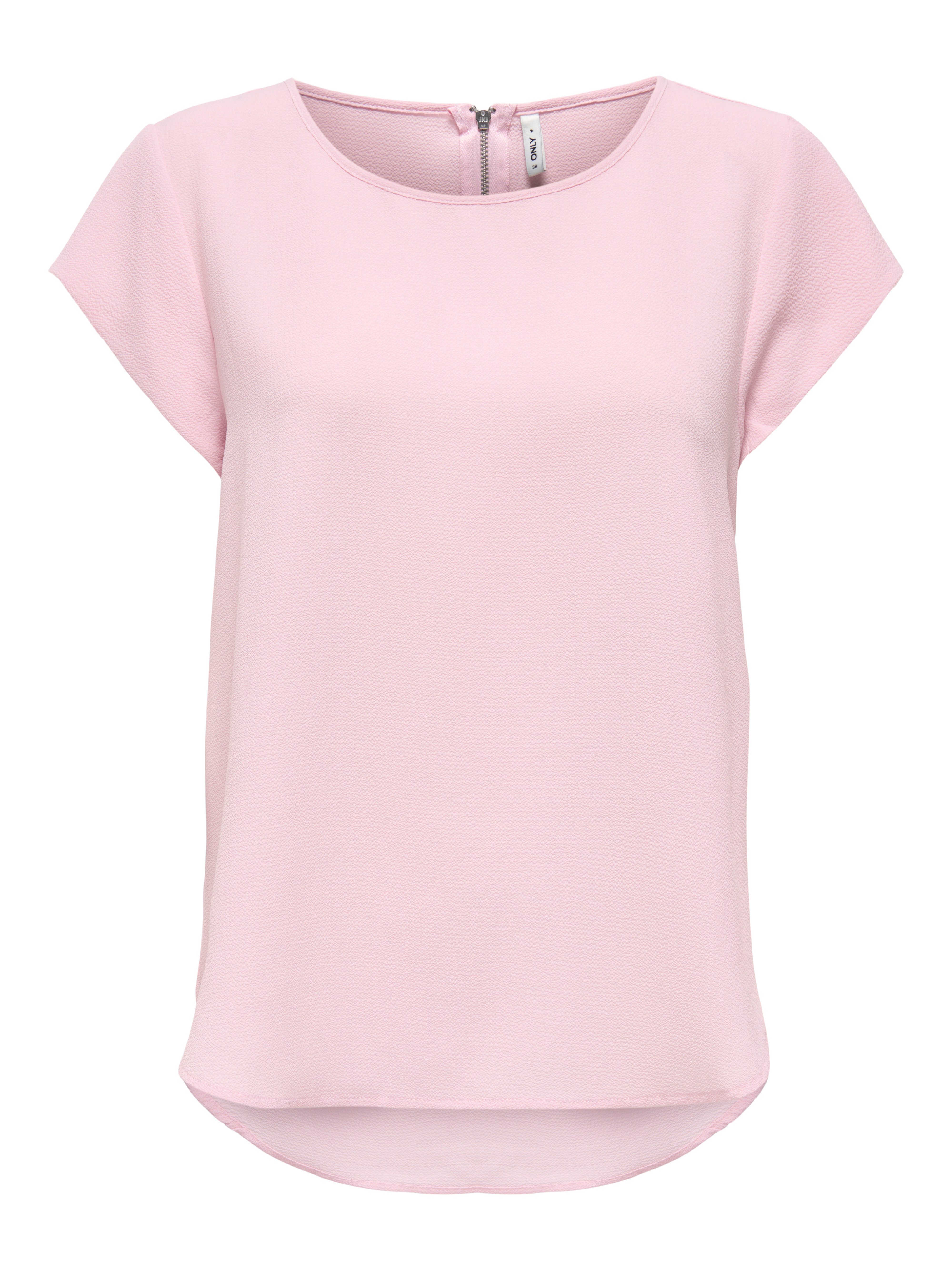 ONLY Kurzarmbluse ONLVIC – feminines Blusenshirt in lockerer Form regular f günstig online kaufen