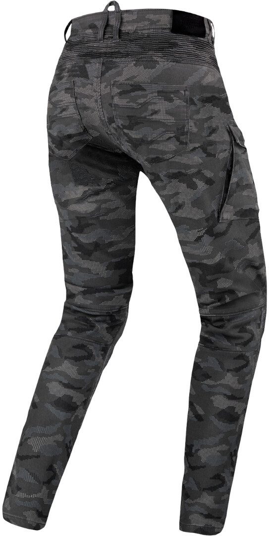 SHIMA Motorradhose Giro 2.0 Camo Damen Motorrad Textilhose Knieprotektoren enthalten