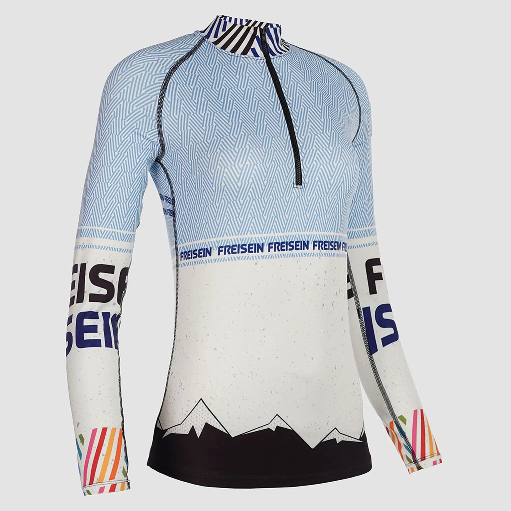 Freisein Project Funktionsshirt FlyingCabin Gondel-Detail im Artwork günstig online kaufen