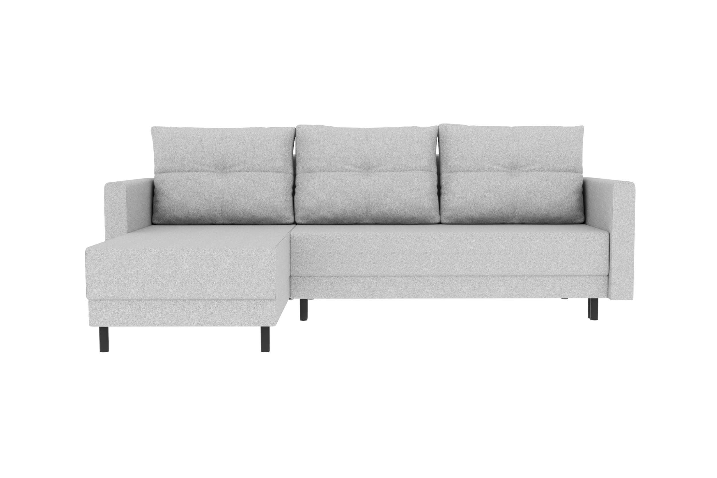 Sitzkomfort, Design L-Form, Bettkasten, Stylefy Modern mit Sofa, Eckcouch, Paloma, mit Bettfunktion, Ecksofa