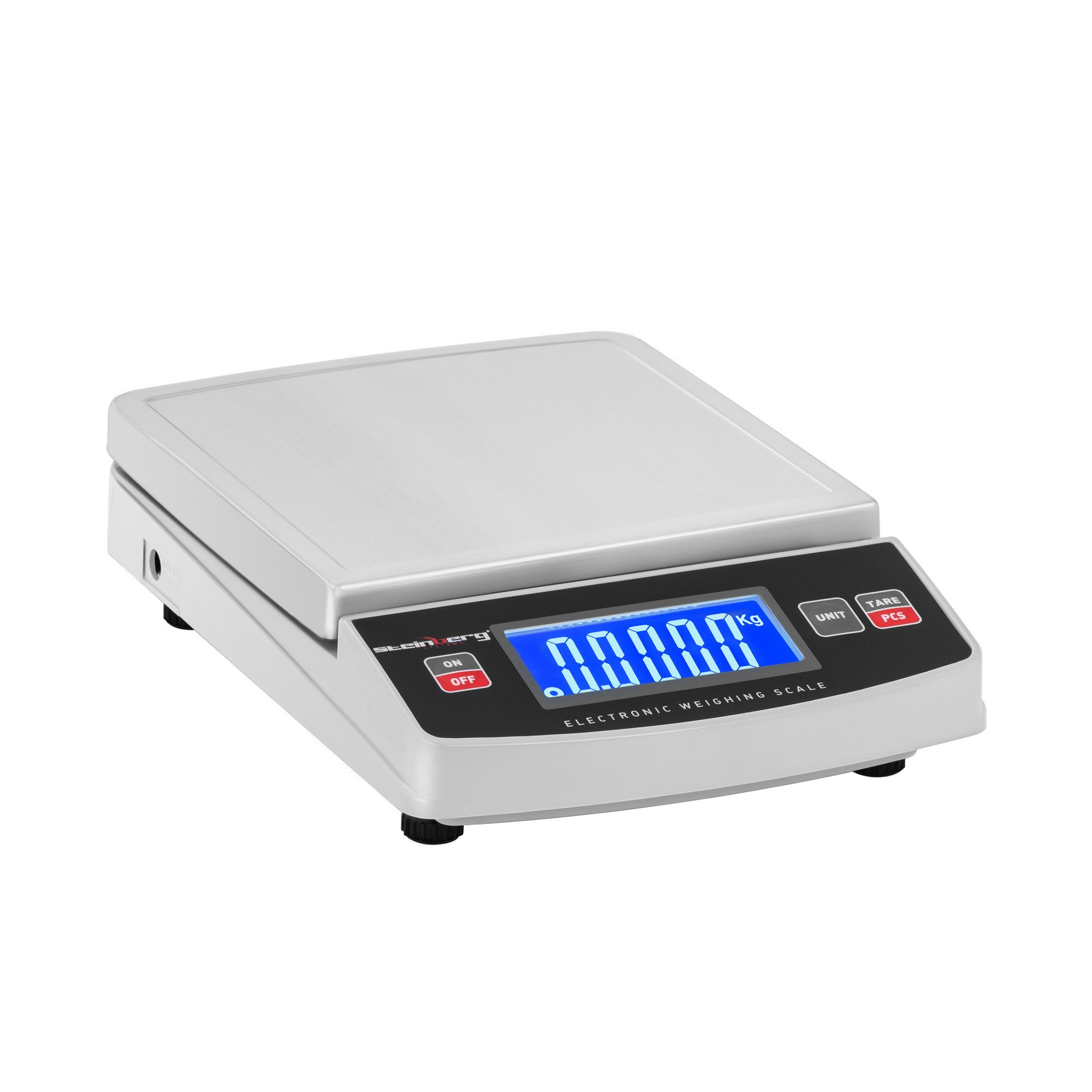 Steinberg Systems Präzisionswaage 3.000 g / 0,5 g Digitale Tischwaage Feinwaage Küchenwaage LCD