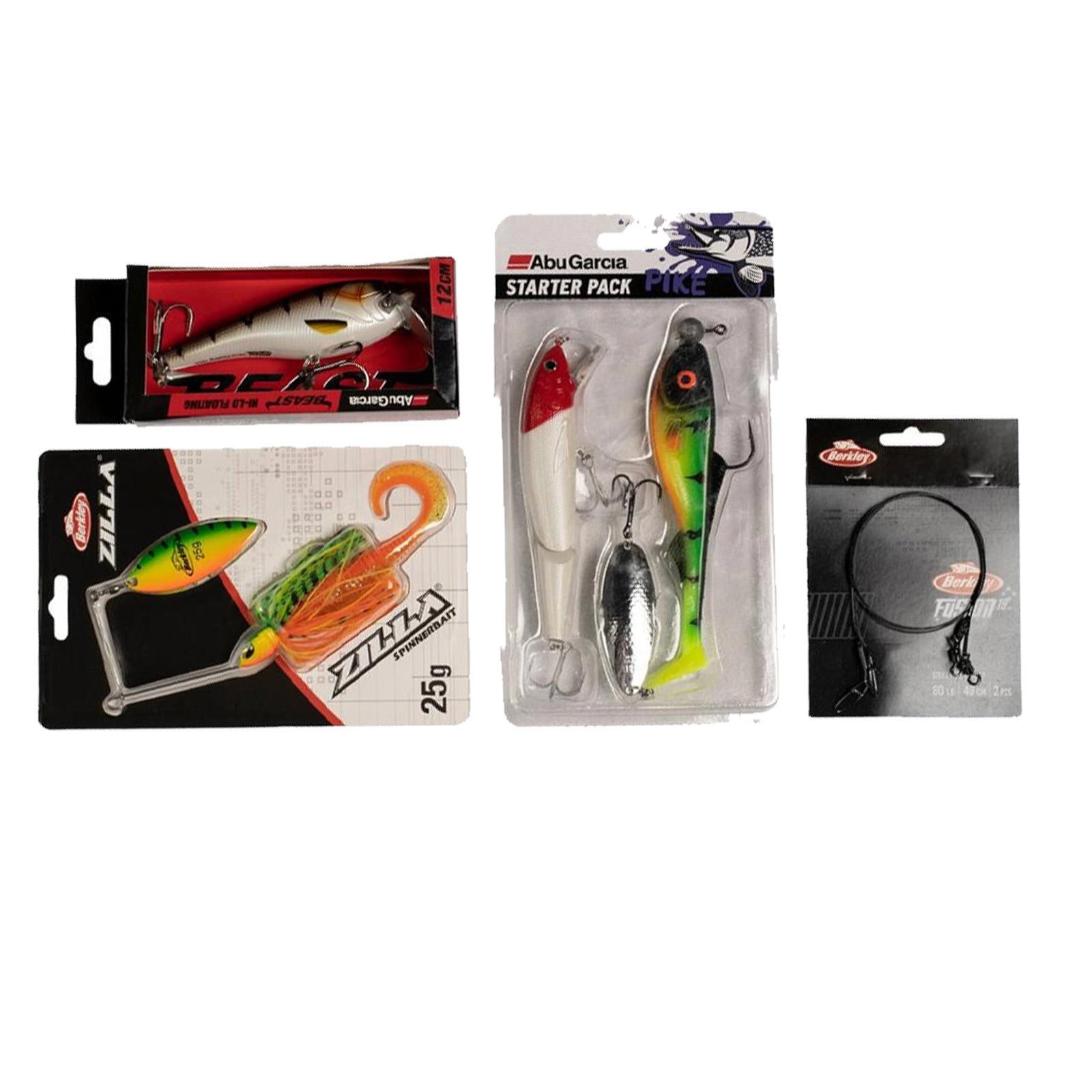 Abu Garcia Spinnrute, Abu Garcia Fast Attack Pro 230 20-50g Pike Komplett-Angelset