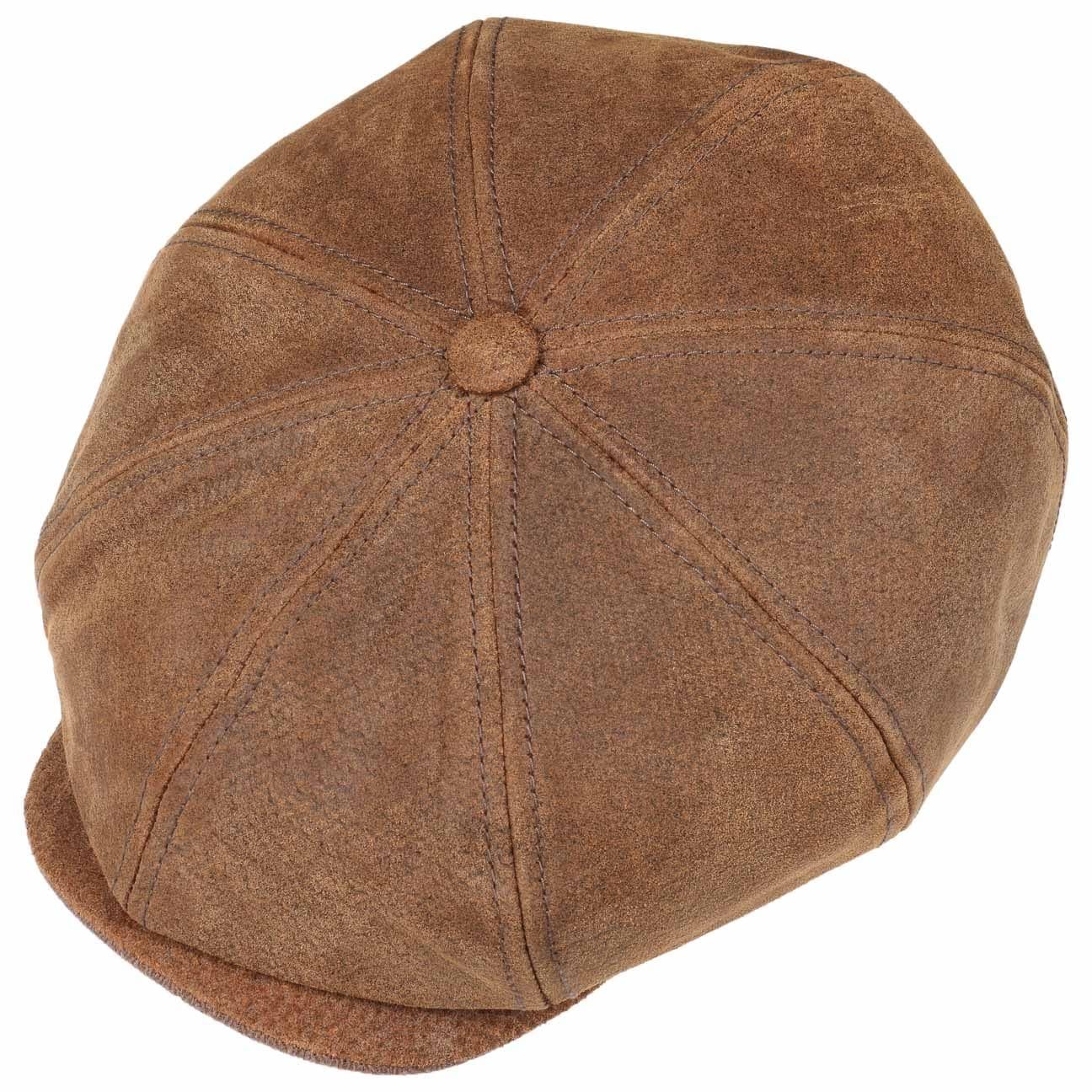 Stetson Flat Cap (1-St) Ledercap mit Schirm günstig online kaufen