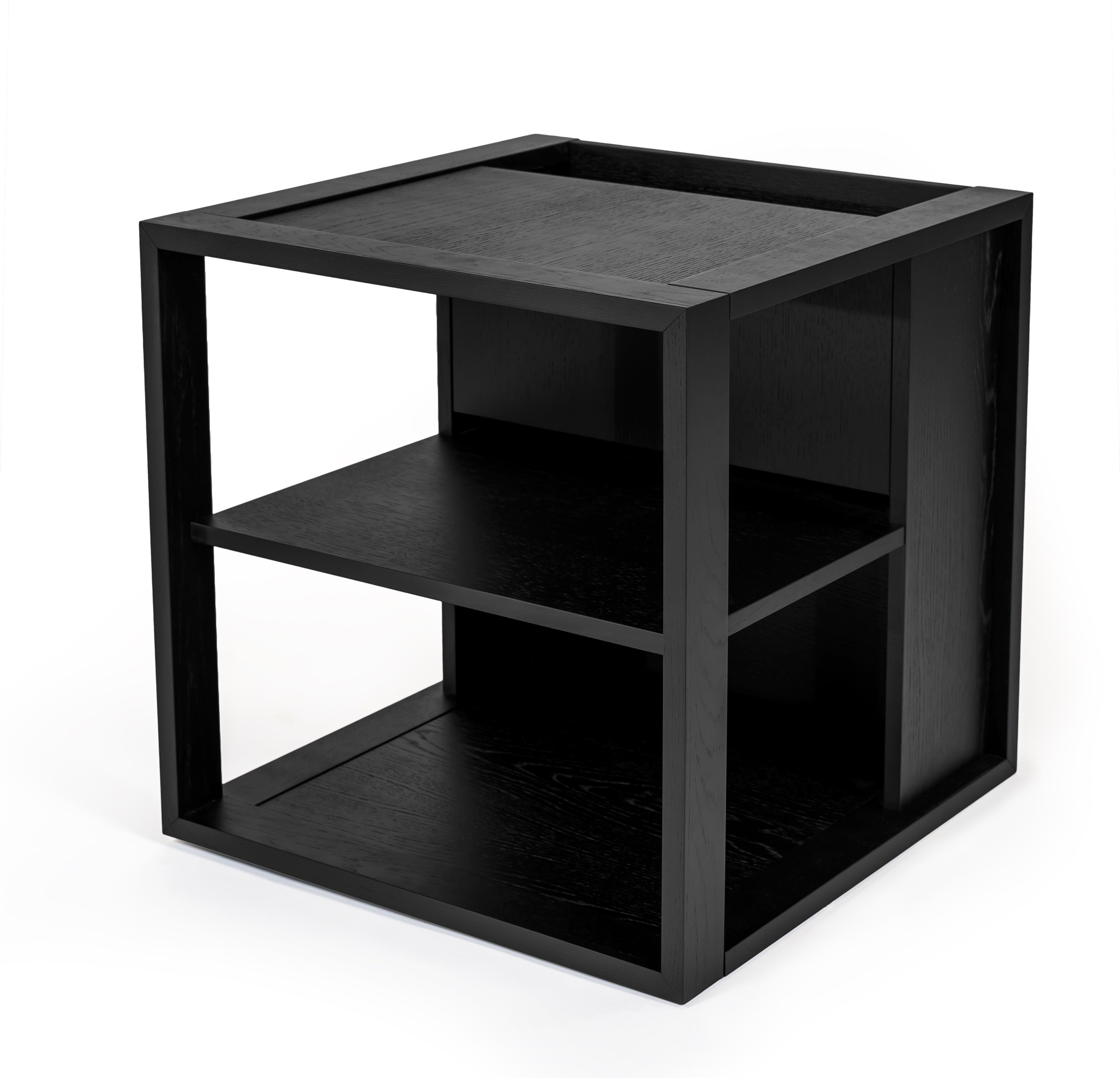 Couchtisch Cube, Eiche Holzfurnier Woodman aus