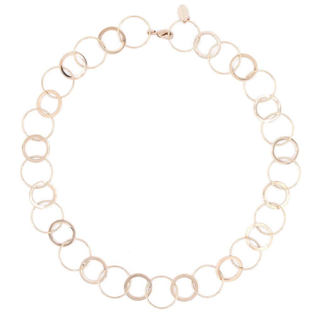 Sergio Engel Collier Circle Chain Kette günstig online kaufen