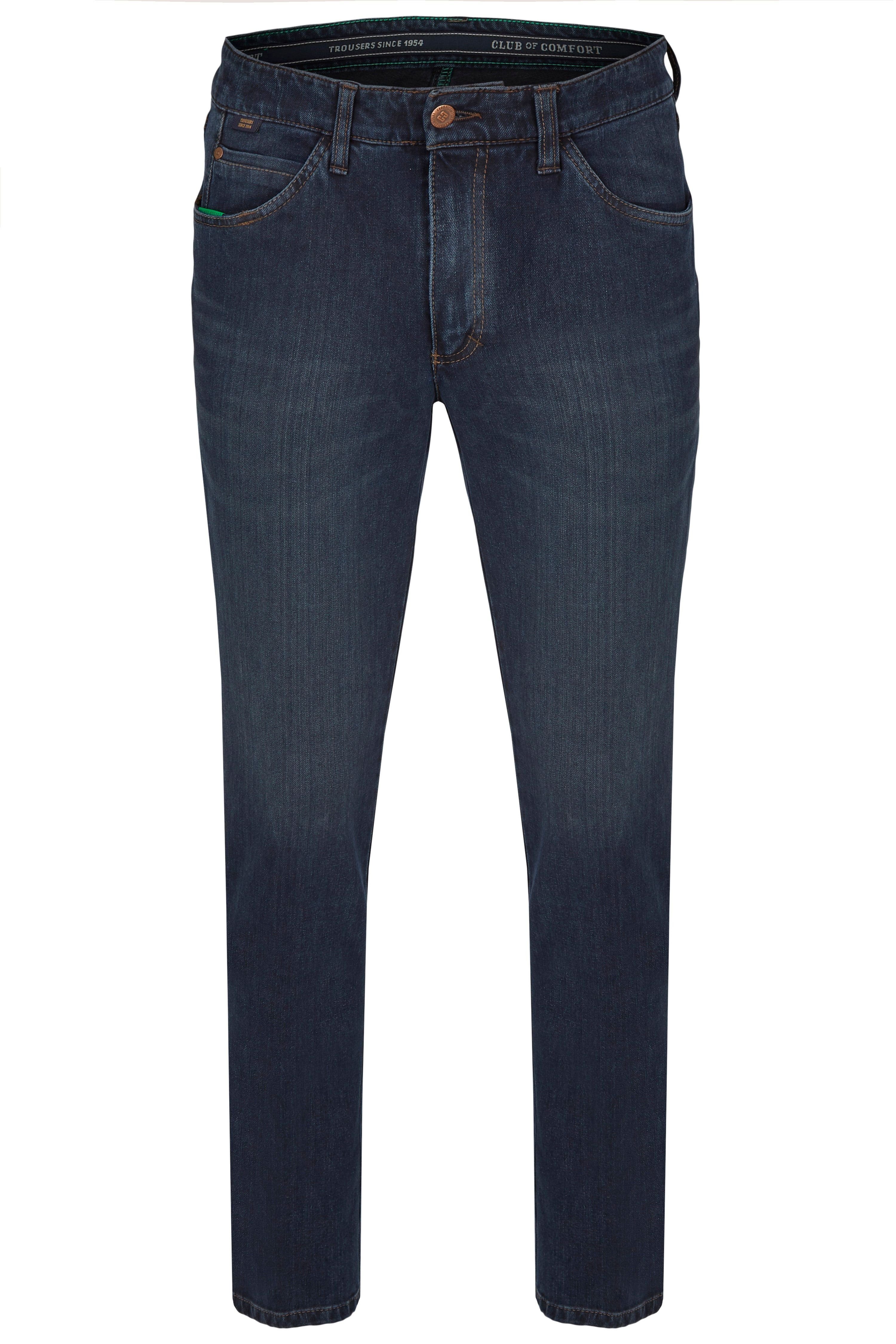Club of Comfort 5-Pocket-Jeans blau