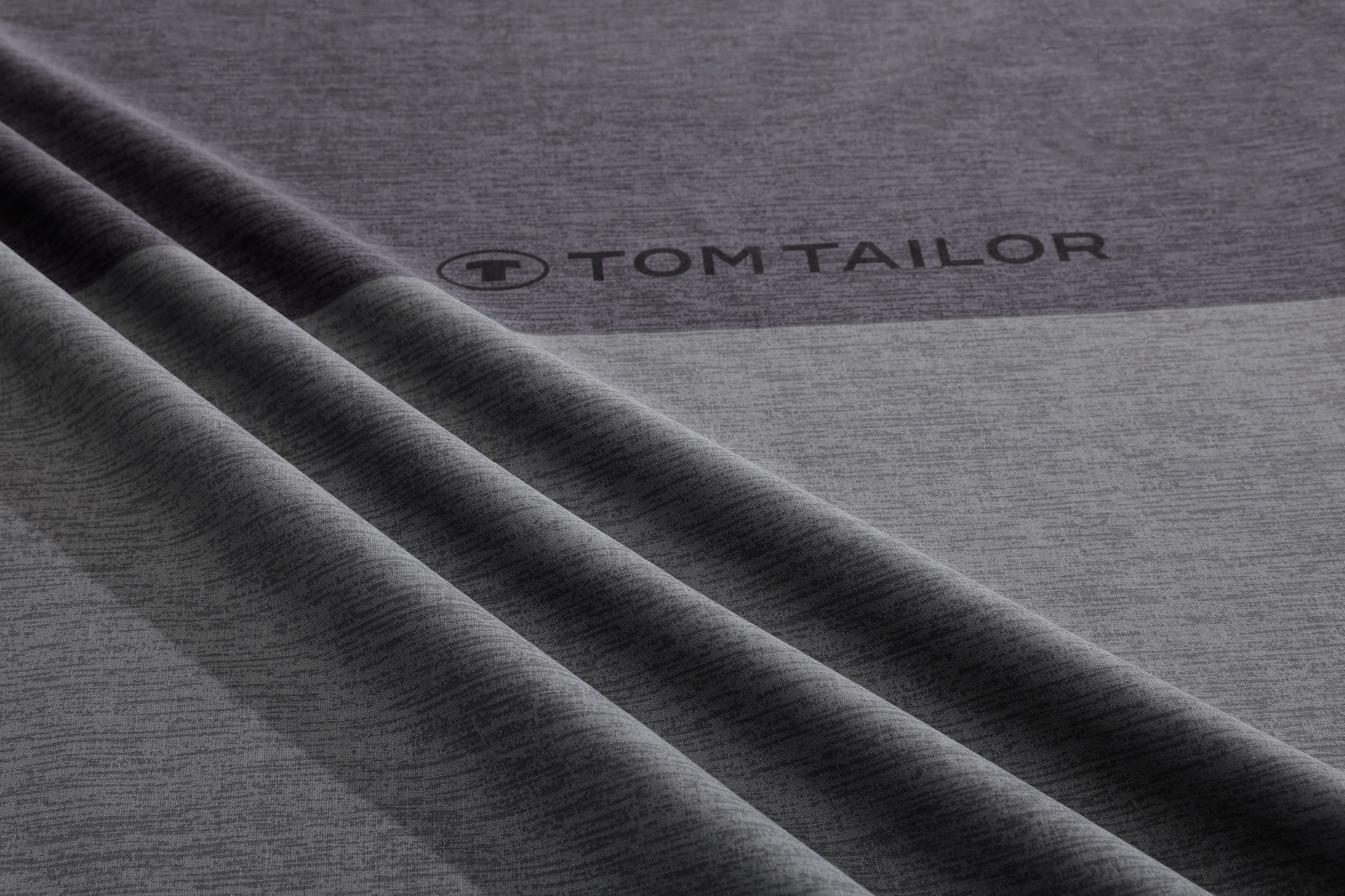 TOM TAILOR HOME Bettwäsche Henry, Renforcé, 3 teilig, Bettwäsche aus Baumwolle, mit GRATIS-Zugabe: Sporthandtuch