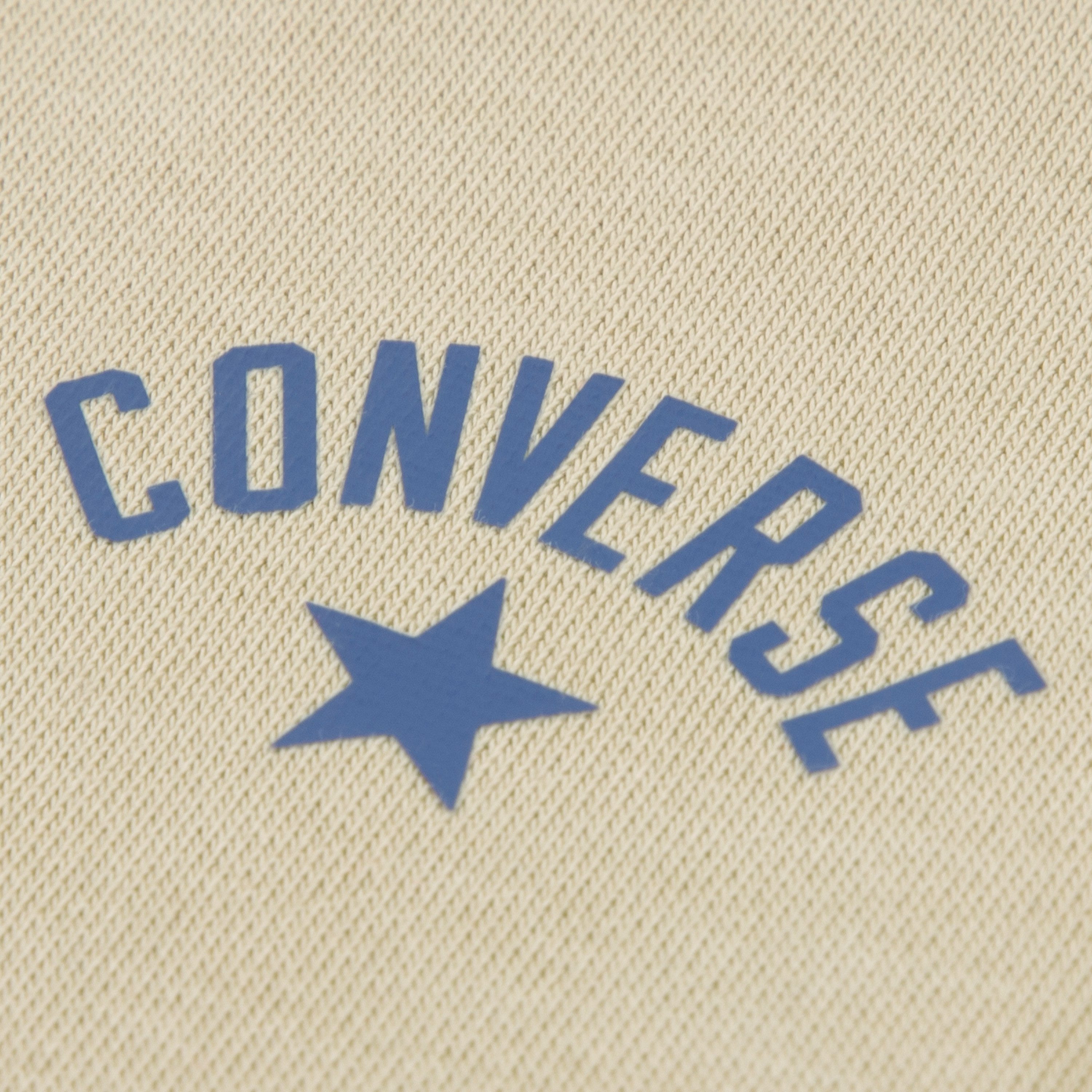 Converse Jogginganzug CNVB HERITAGE EST CNV PO FLEEC (2-tlg), Zweiteiliges Set aus Sweatshirt und Jogginghose, pflegeleicht