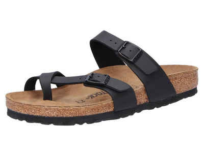 Birkenstock Pantolette Bedrucktes Leder