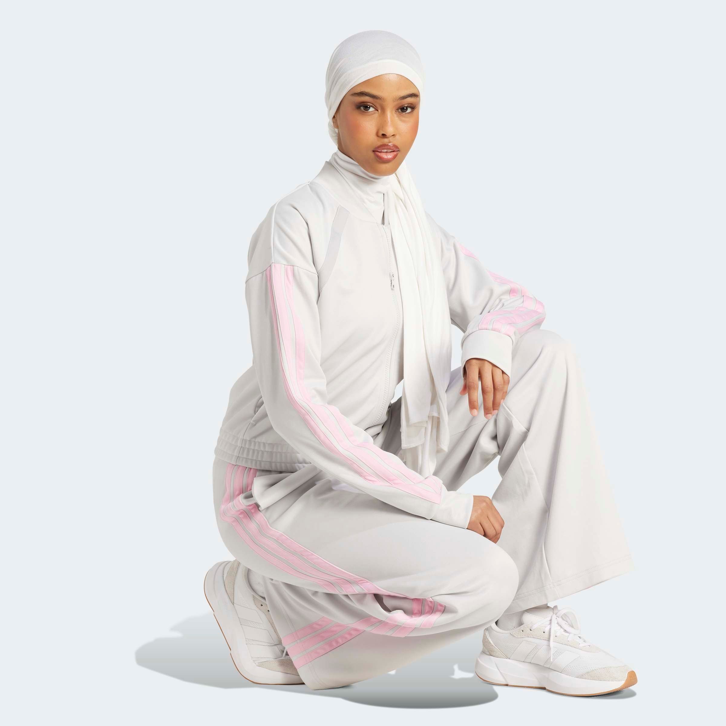 adidas Sportswear Trainingsanzug W TEAMSPORT TS (2-tlg), Jacke schmal gesch günstig online kaufen