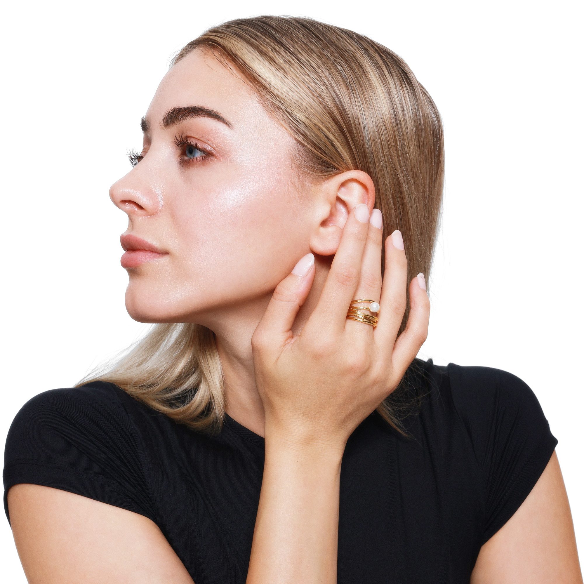 Heideman Fingerring Serpens goldfarben (Ring, 1-tlg., inkl. Geschenkverpack günstig online kaufen