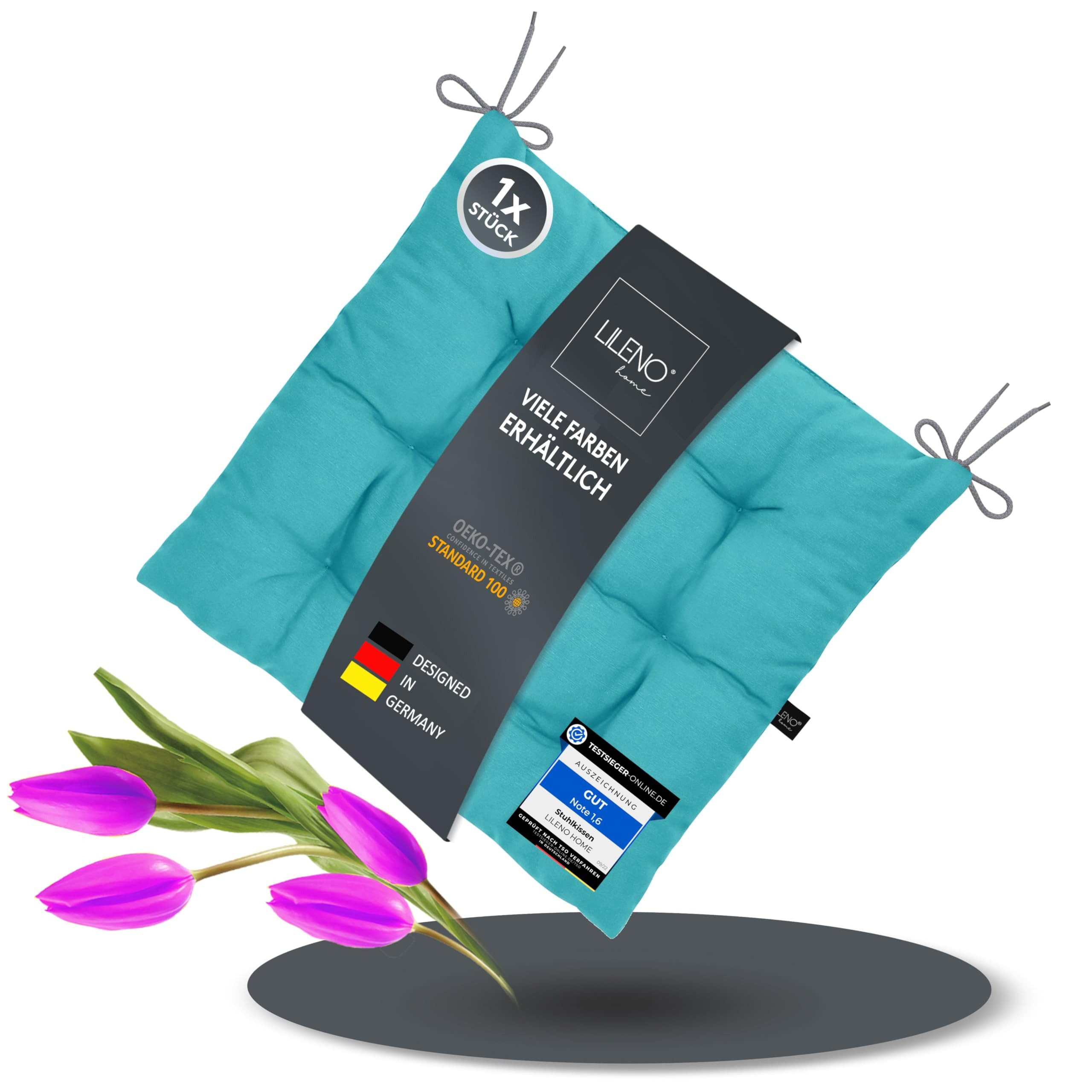 LILENO HOME Stuhlkissen Sitzkissen für Gartenstuhl, günstig online kaufen