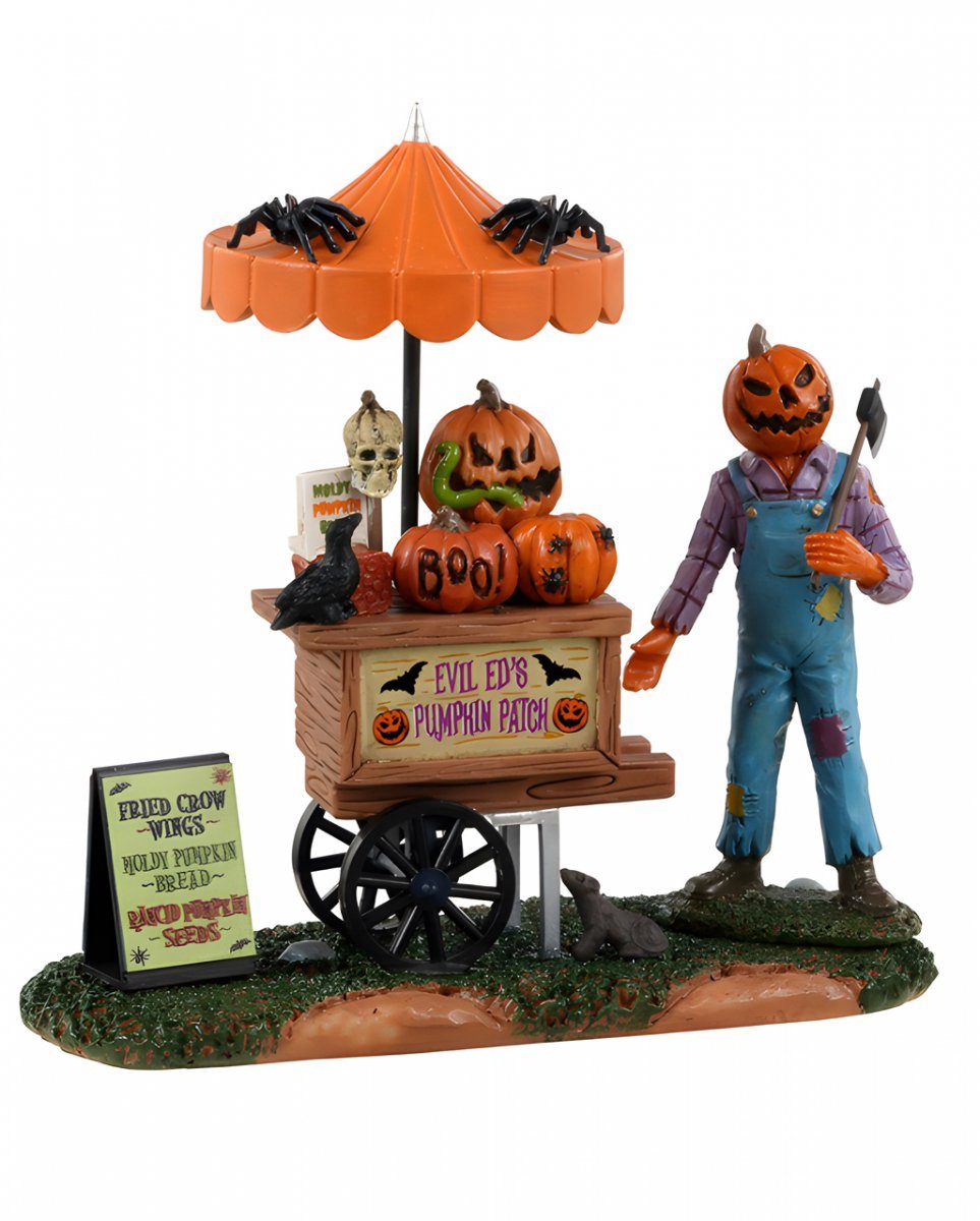 Dekoobjekt Pumpkin Patch Vendor - Lemax Spooky Town