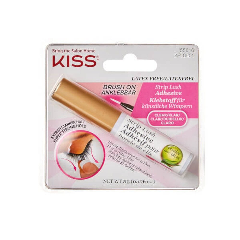 Kiss Wimpernkleber KISS Wimpernkleber mit Aloe Vera Clear