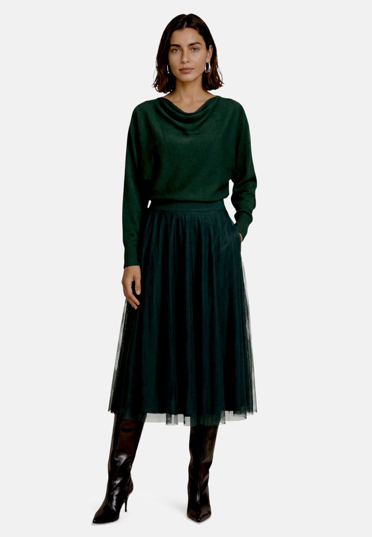 Zero Midirock Damen Material