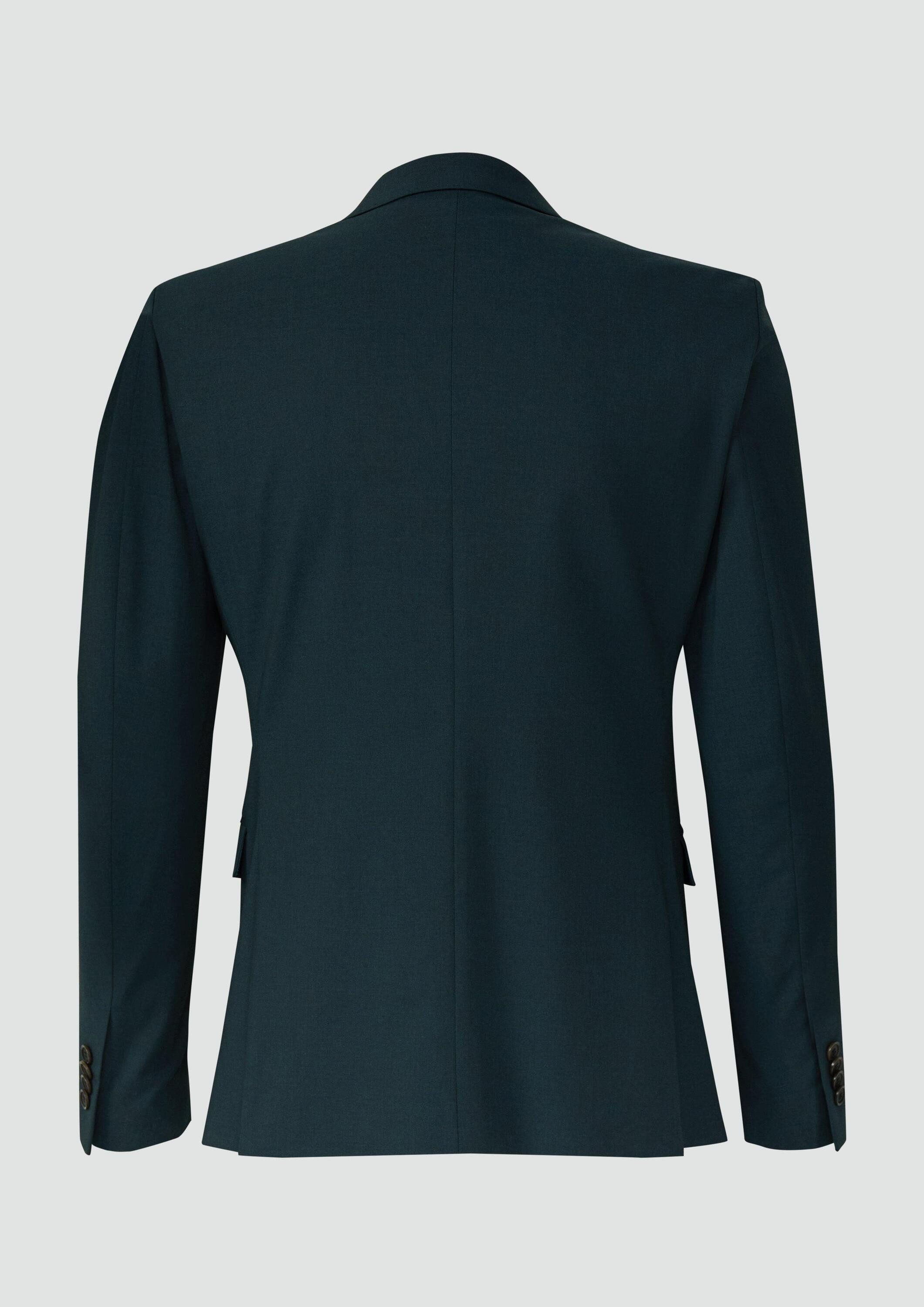 s.Oliver Sakko Indoor-Sakko S.OPURE s.O PURE: Sakko aus meliertem Stretch-Twill