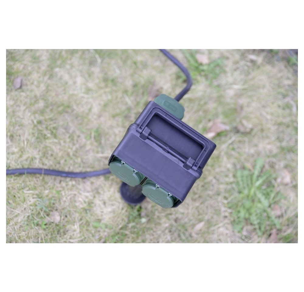 Thumbnail - Brennenstuhl Gartensteckdose Brennenstuhl 1154440 Gartensteckdose 4fach Schwarz, 1154440
