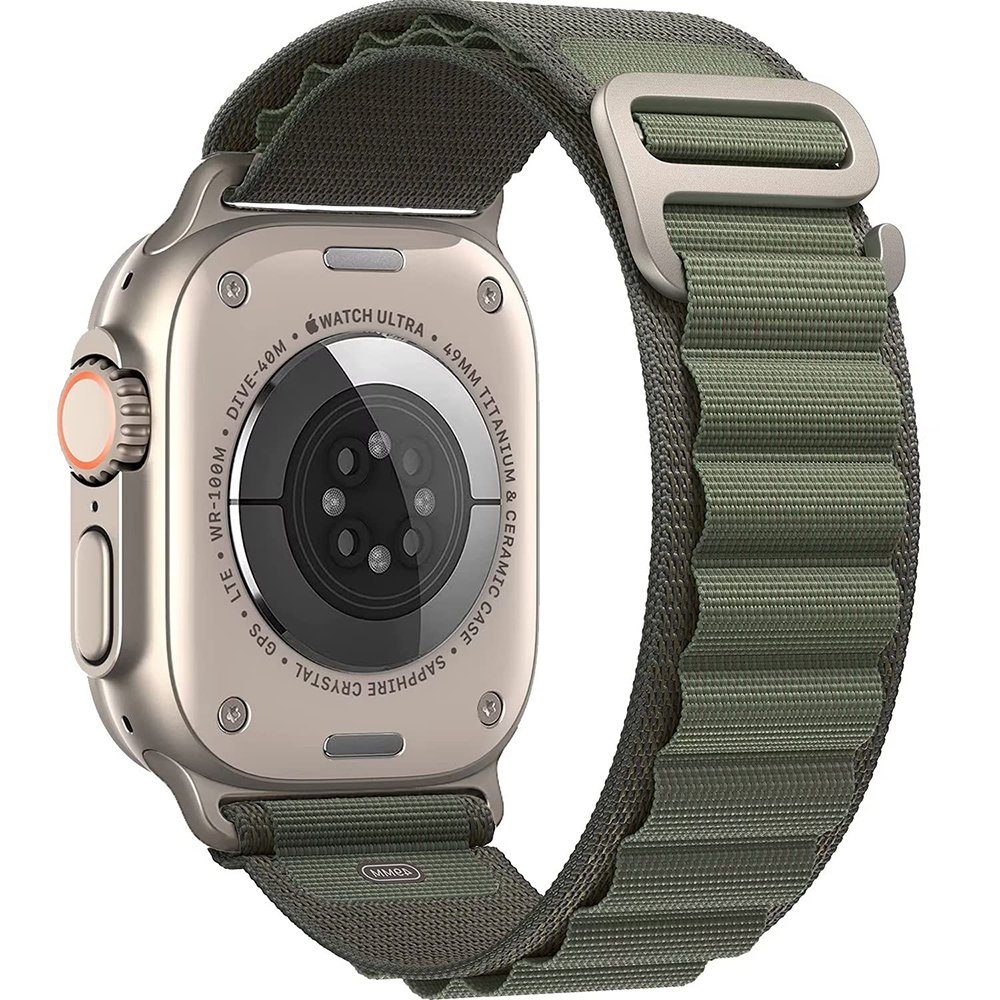 GelldG Uhrenarmband Tragbar Sport mit Apple 8Ultra, Watch Armband Ersatzarmband Kompatibel